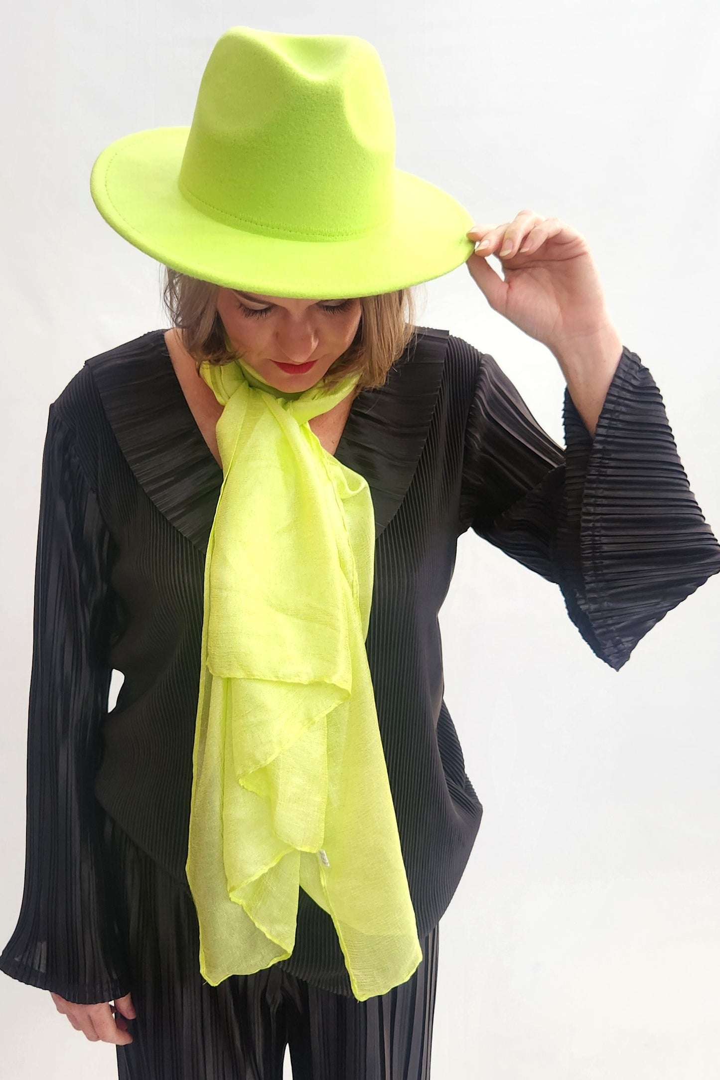 Scarf - Lime green