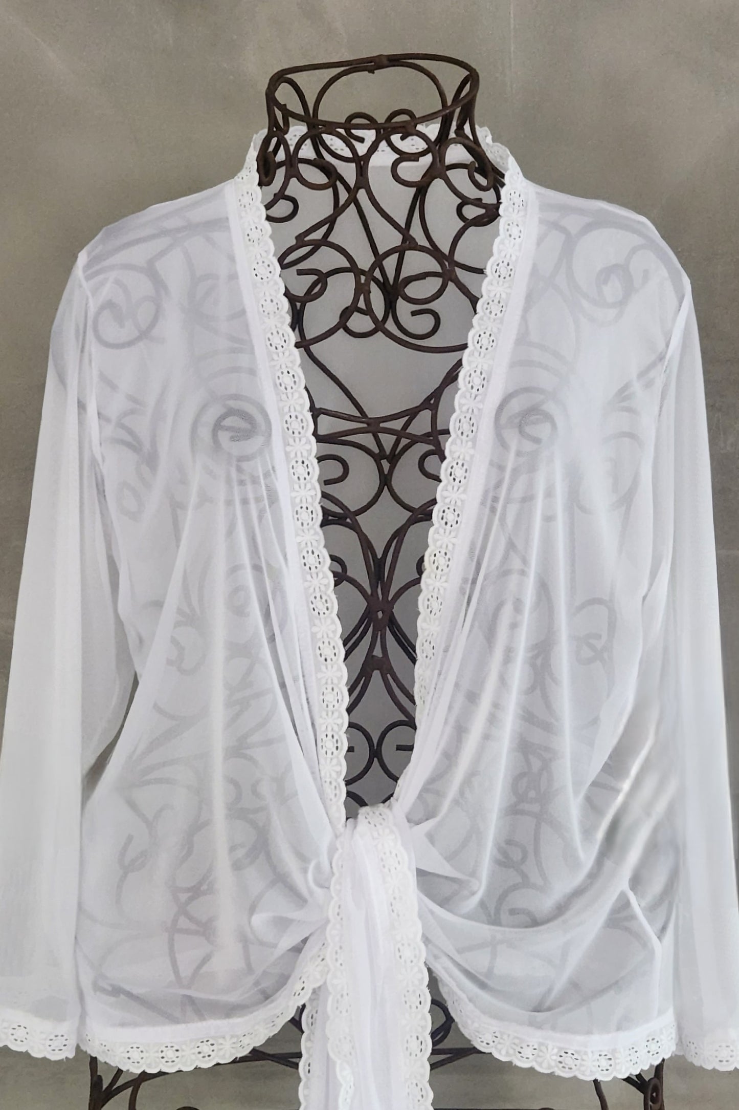 Mesh Jacket - White