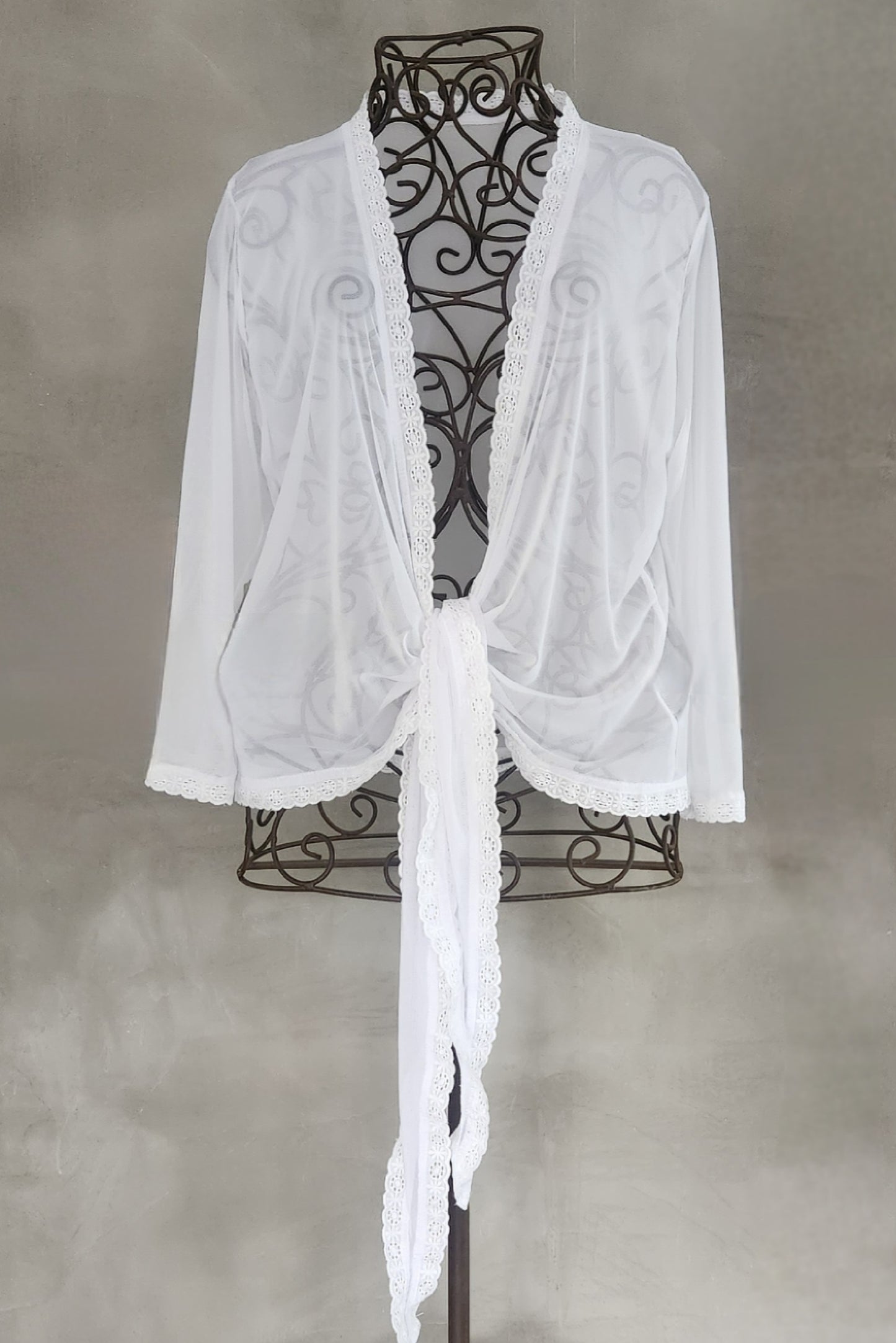 Mesh Jacket - White
