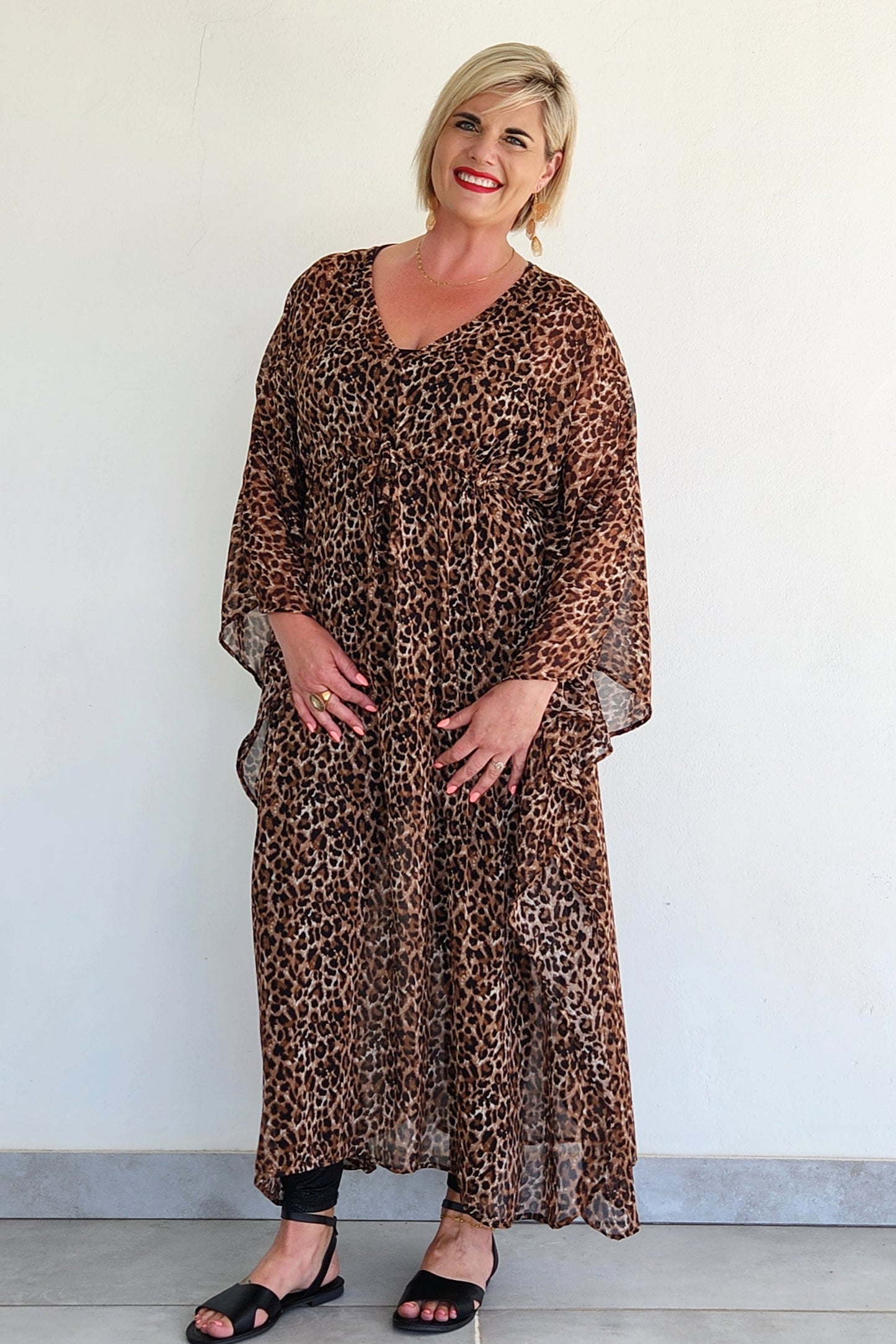 Kaftan - Leopard print