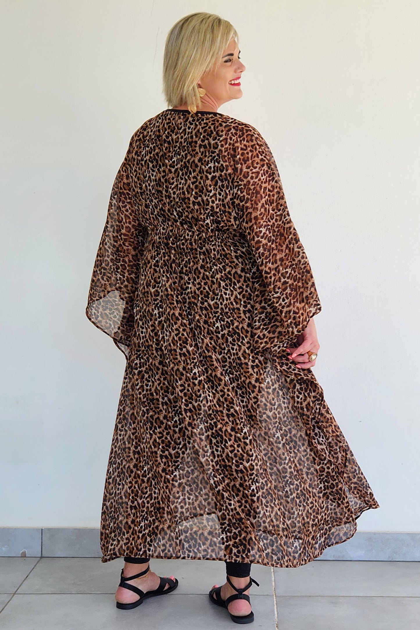 Kaftan - Leopard print