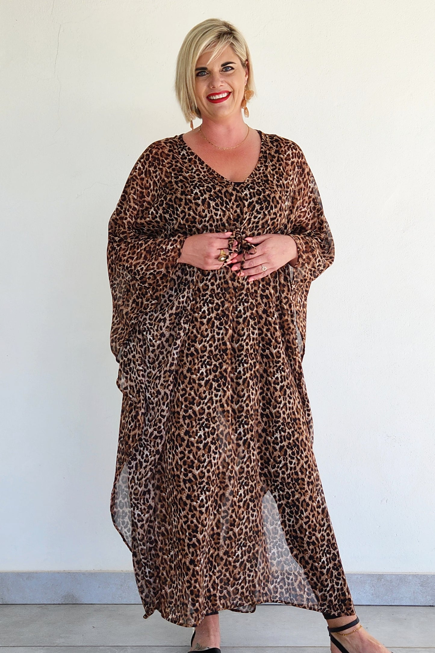 Kaftan - Leopard print