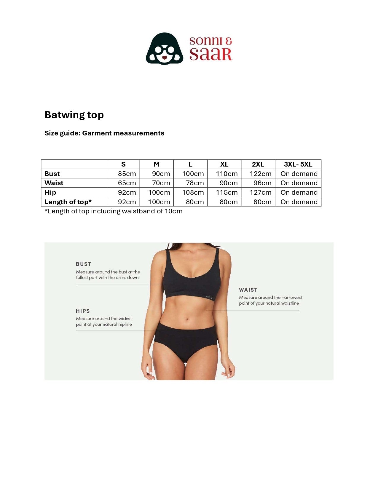 Batwing Top - White