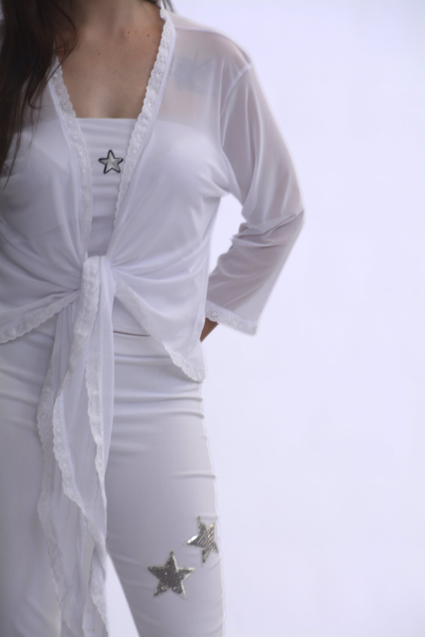 Mesh Jacket - White