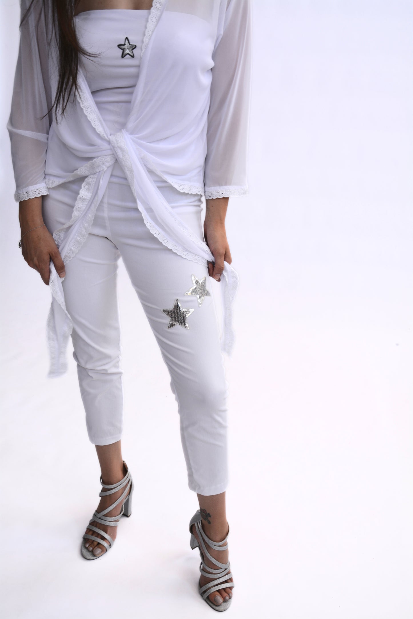 Mesh Jacket - White