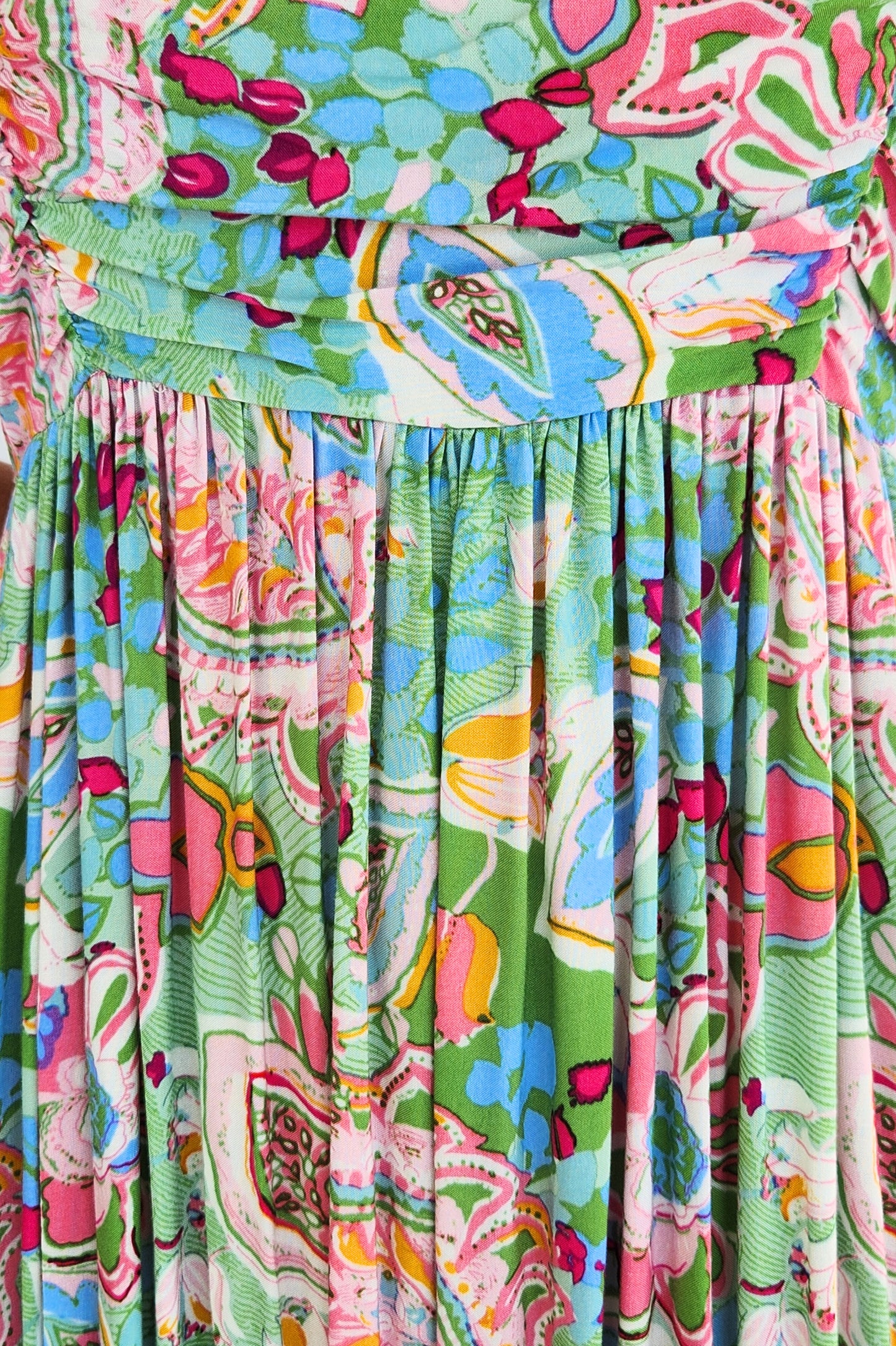 Strappy Maxi Dress - Green