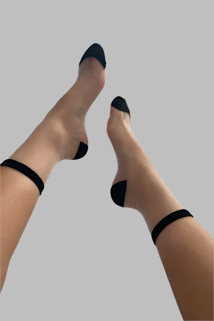 Pattern Crew Socks - Plain