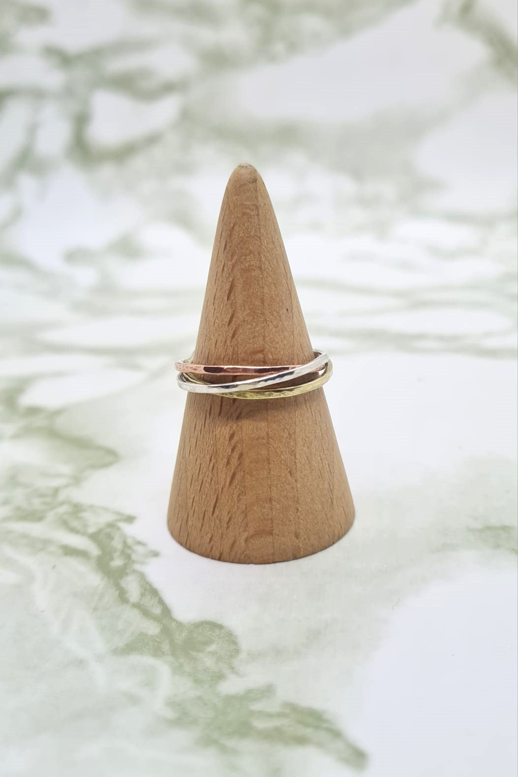Handmade Trio ring