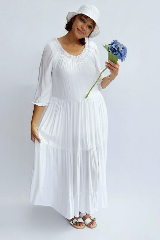 Maxi Dress - White
