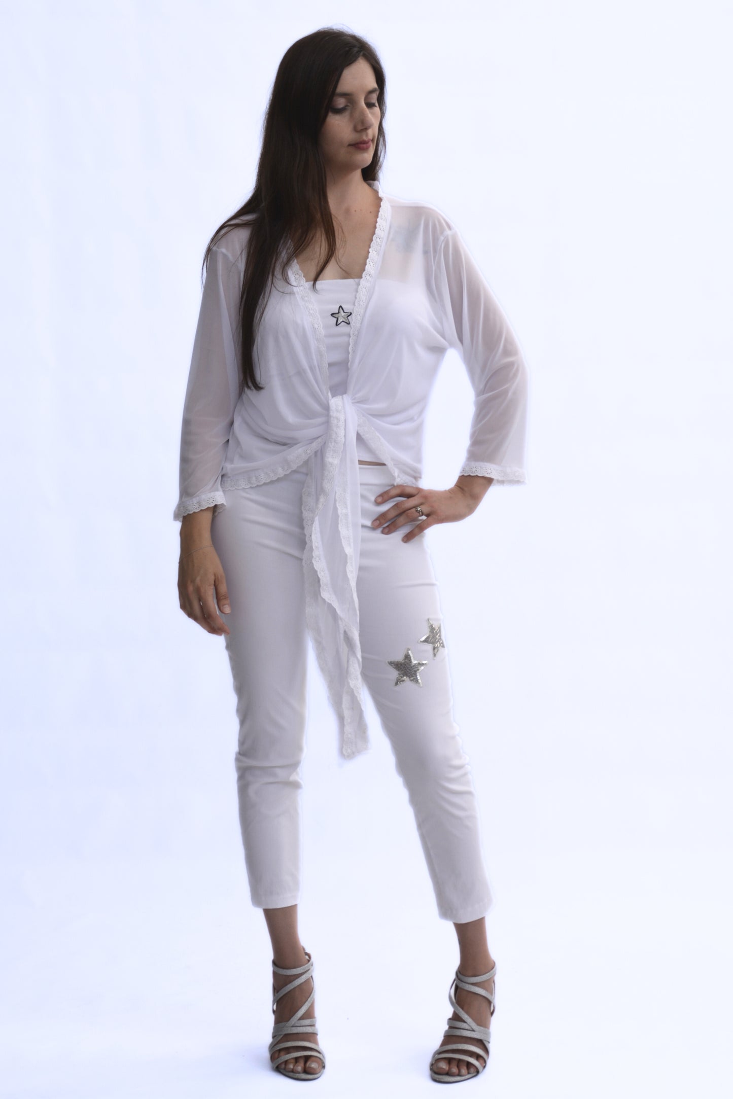 Mesh Jacket - White