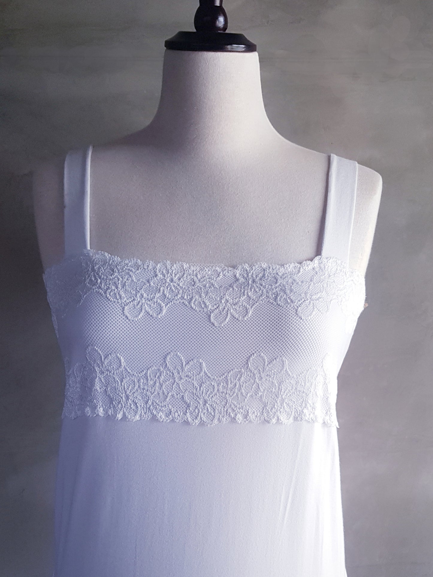 Reversible Cami Dress in White